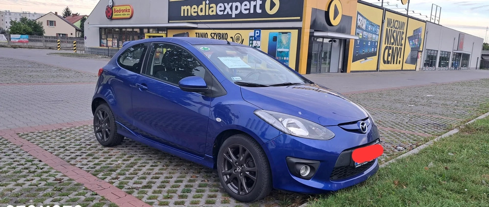 Mazda 2 cena 14500 przebieg: 164000, rok produkcji 2009 z Sobótka małe 137